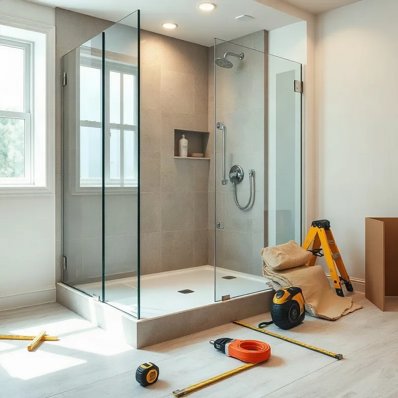 Bespoke Shower Glass, Zero Leaks - Licensed