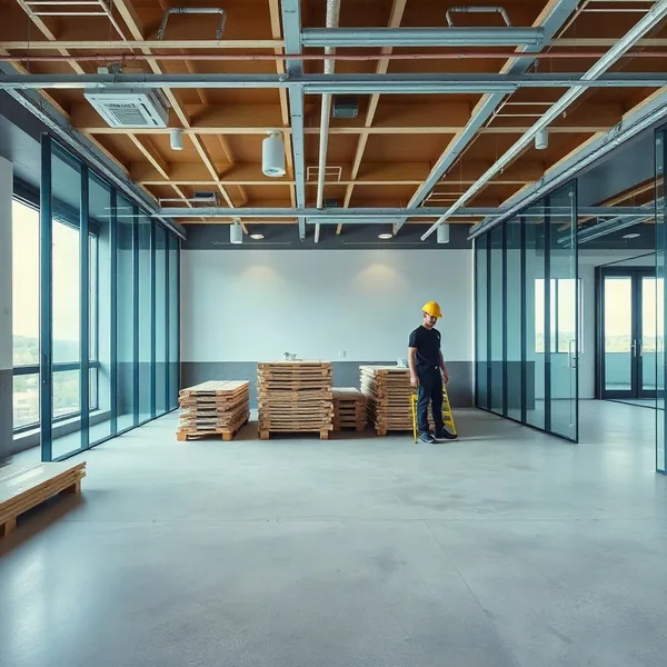 Professional Demountable Partitions Systems in Dubai carried out by a licensed technician