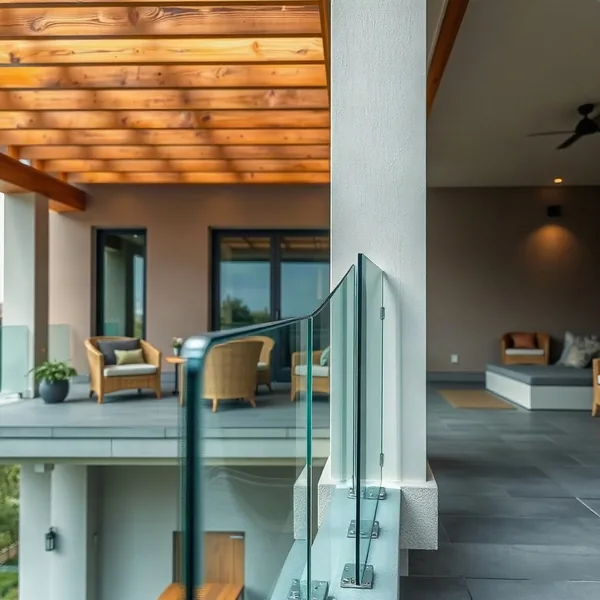 Professional Glass Handrail in Dubai carried out by a licensed technician
