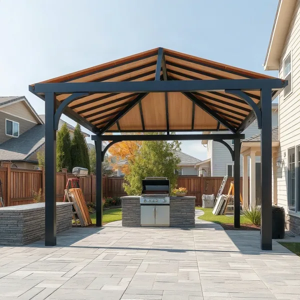 Sizzle Safely Under Your BBQ Gazebo - Licensed