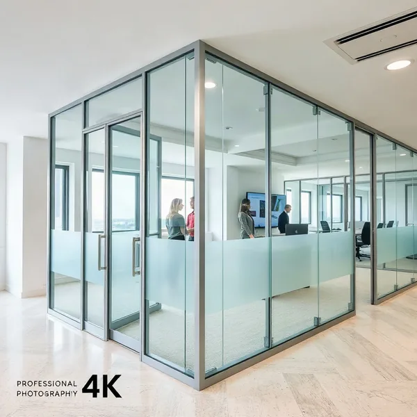 Professional Office Wall Partition in Dubai carried out by a licensed technician