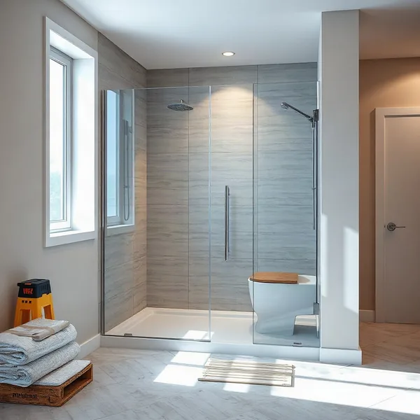 Professional Shower Cubicle Glass Door in Dubai carried out by a licensed technician