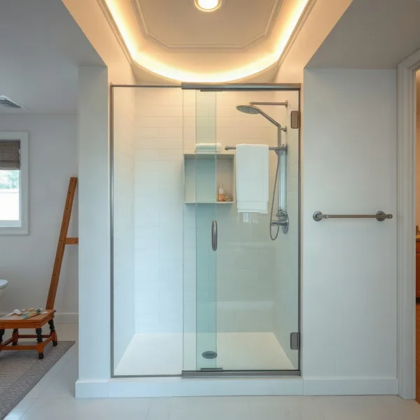 Professional Swing Shower Glass Door Installation in Dubai carried out by a licensed technician