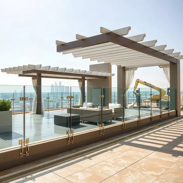 Professional Terrace Glass Railing Dubai in Dubai carried out by a licensed technician