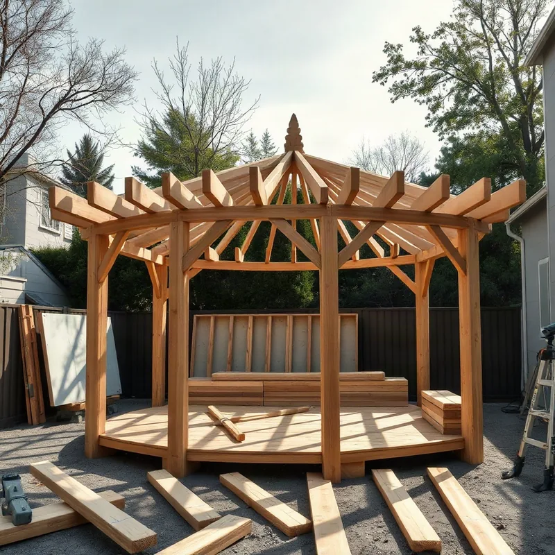 Craft Timeless Wooden Gazebo Retreats - Licensed